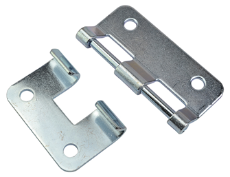 Lift-off Hinge for Flight Cases and Cabinets Zinc Plated or Black Finish